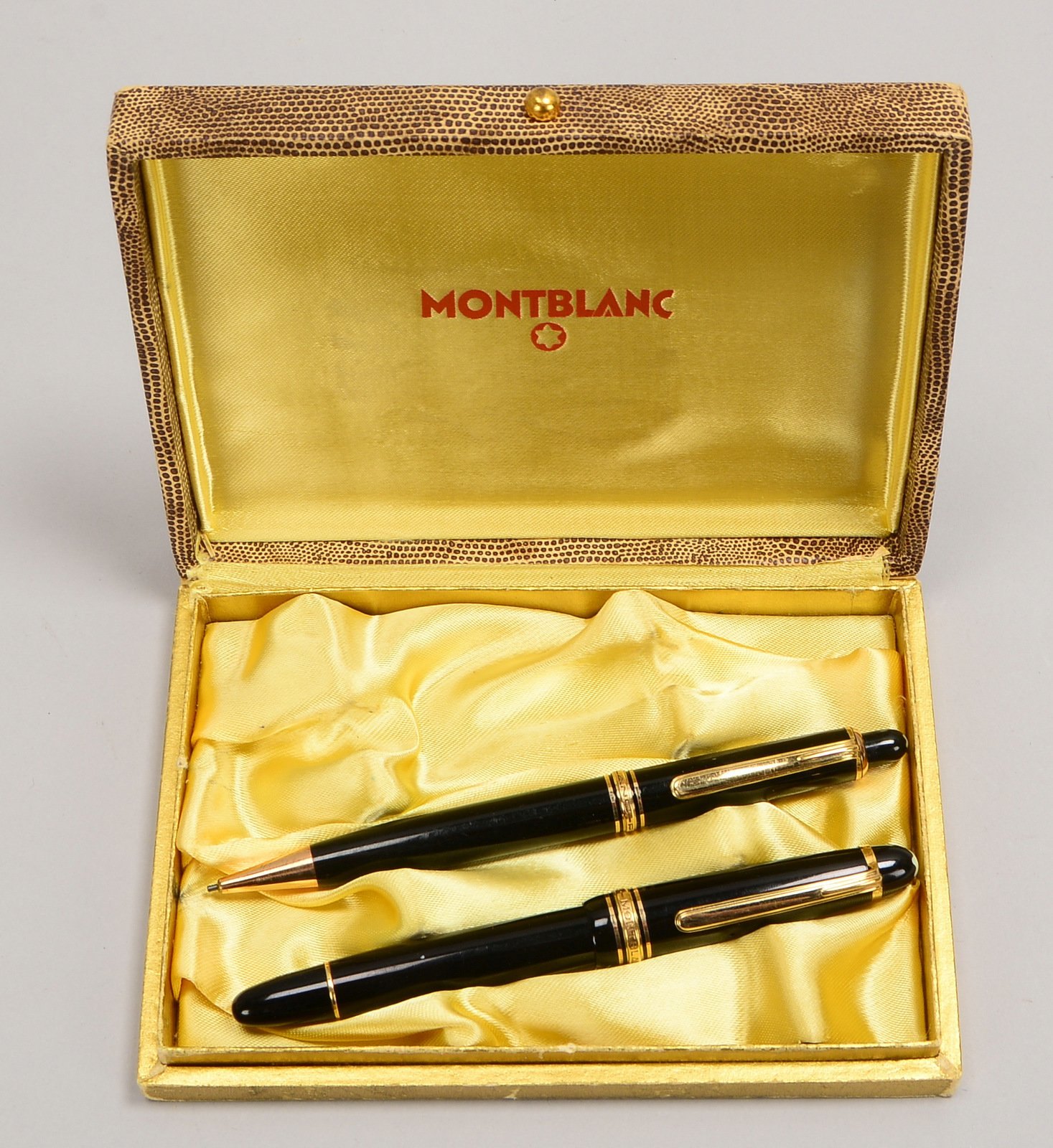 Montblanc-'Meisterstücke': Füllfederhalter und Pix-Druckbleistift (1958)