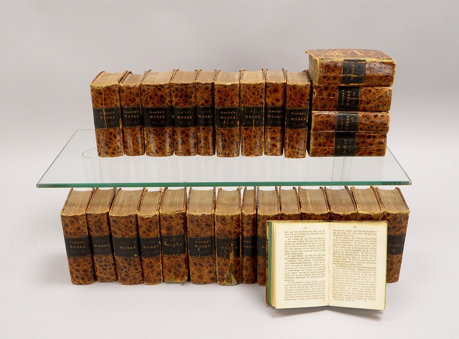 Goethe, Joh.W. von, 'Goethe's Werke. Vollst. Ausg. letzter Hand'; 28 Bd. (1828 - 1933)