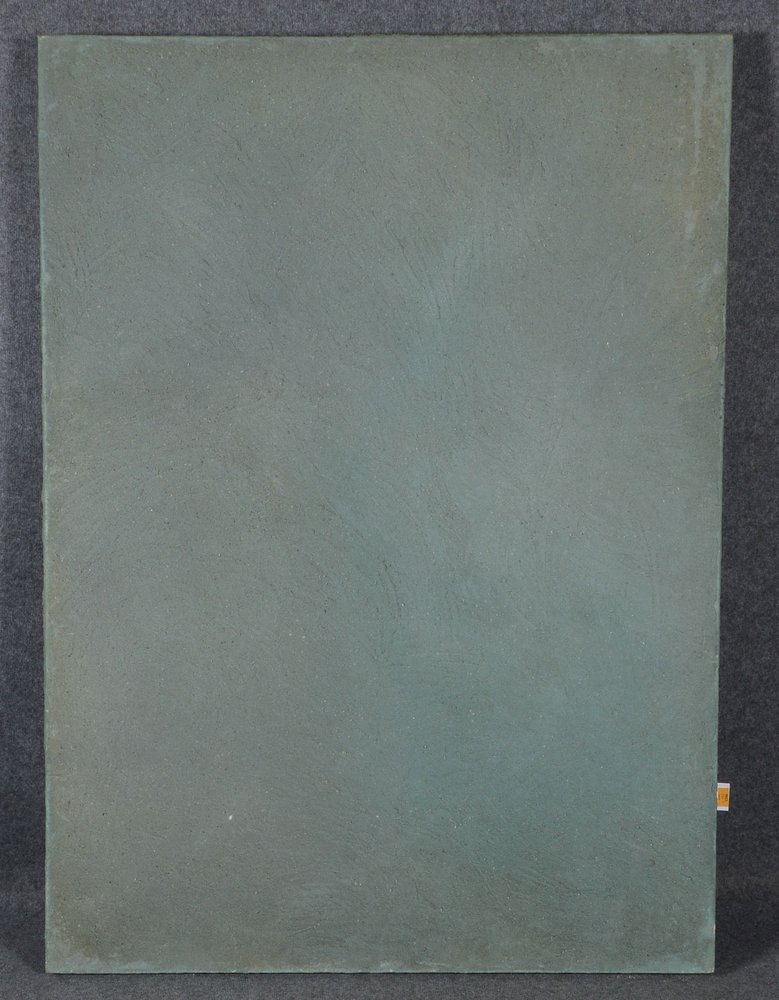 Schossig, Susanne, 'O.T.', Sand/Pigment auf Lw, verso sign./dat.; Maße 180 x 130 x 9 cm