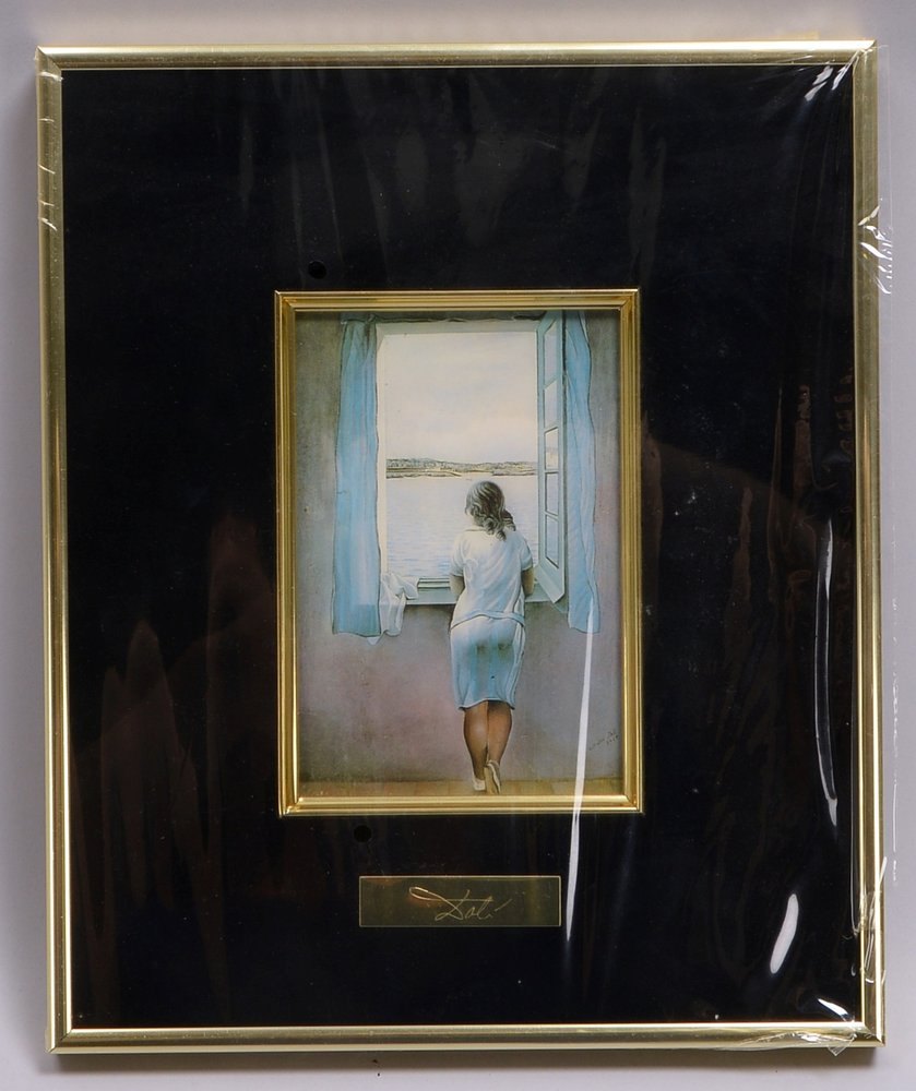 Dali, Salvador, 'Muchacha de pie en la ventana', Kunstdruck/Repro, in OVP - mit Zertifikat!