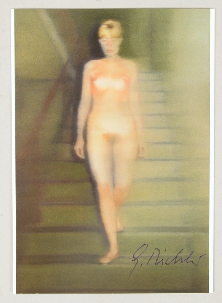 Richter, Gerhard, 'Ema...', Farboffset/Postkarte, mit Filzst. sign.; Maße 14,7 x 10,2