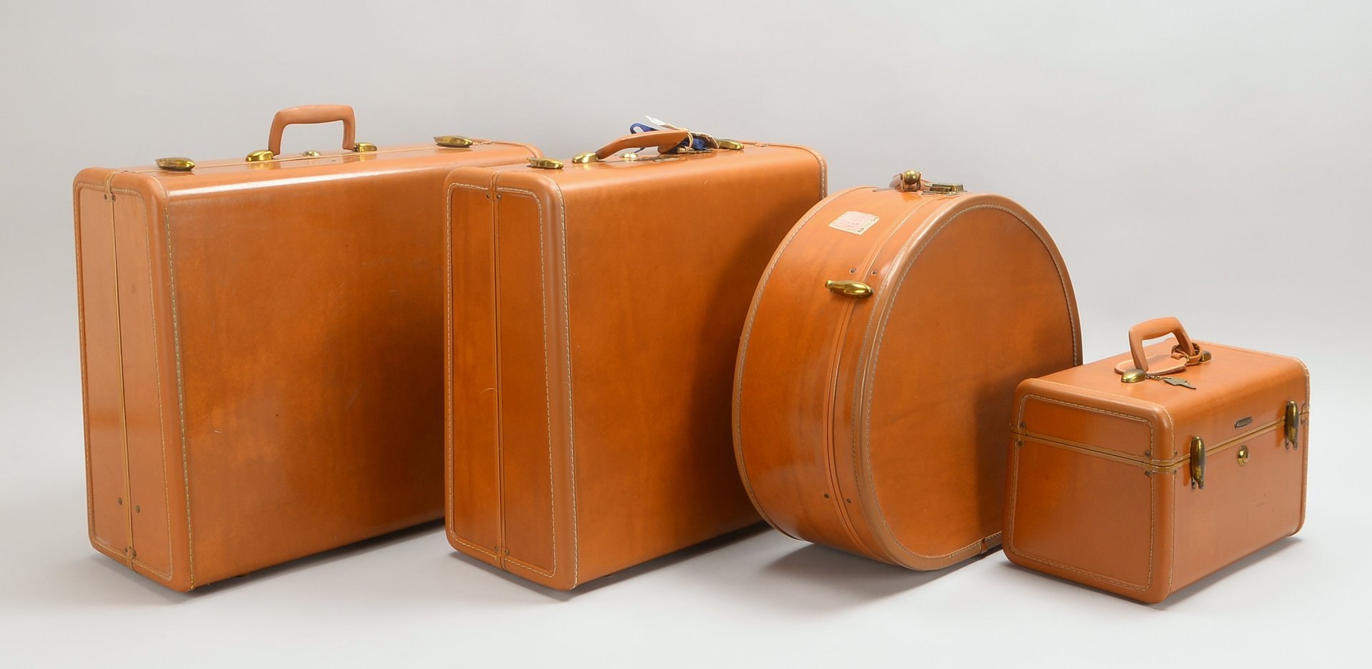Vintage-Reiseset, Samsonite, 4-teiliger Satz Koffer, in unterschiedlichen Größen