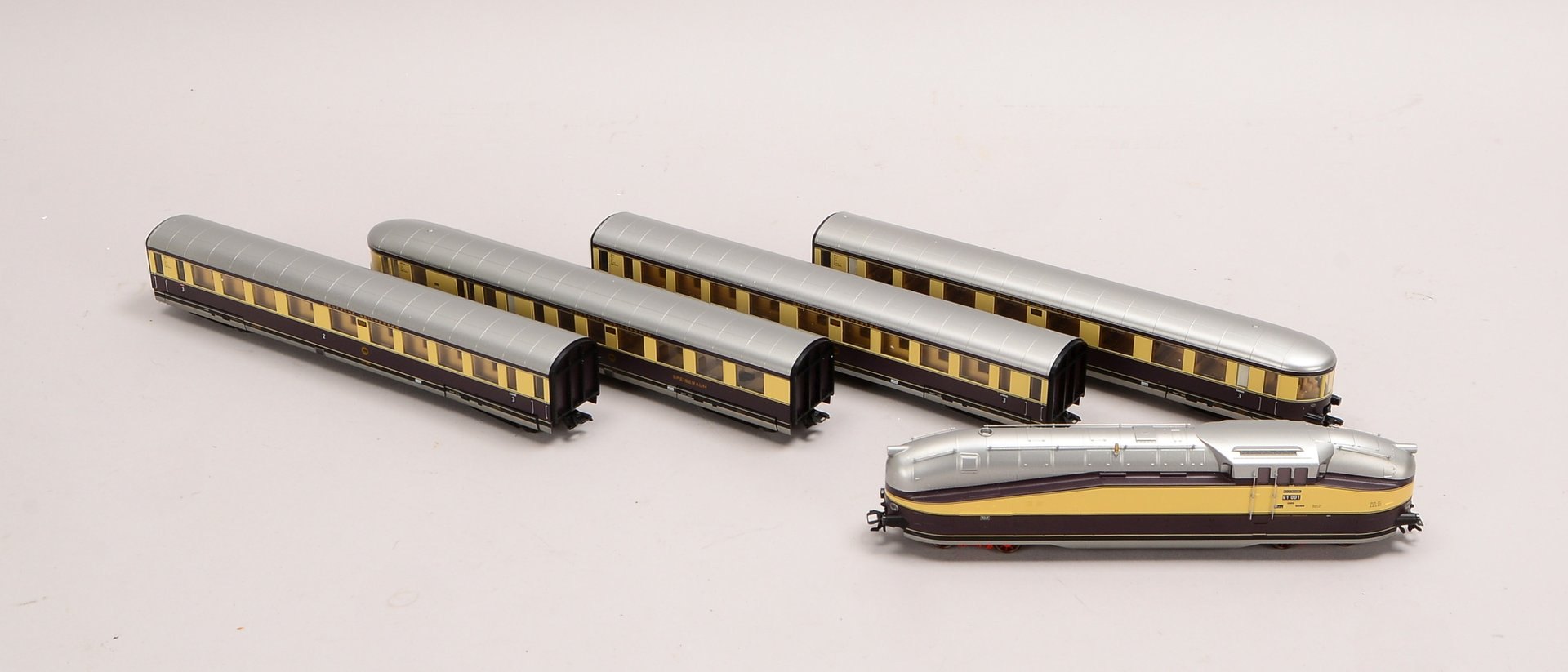 Modelleisenbahn, Märklin 'H0': Pkg. 'Henschel-Wiegmann', Nr. '26610' - wie neu, in OVP