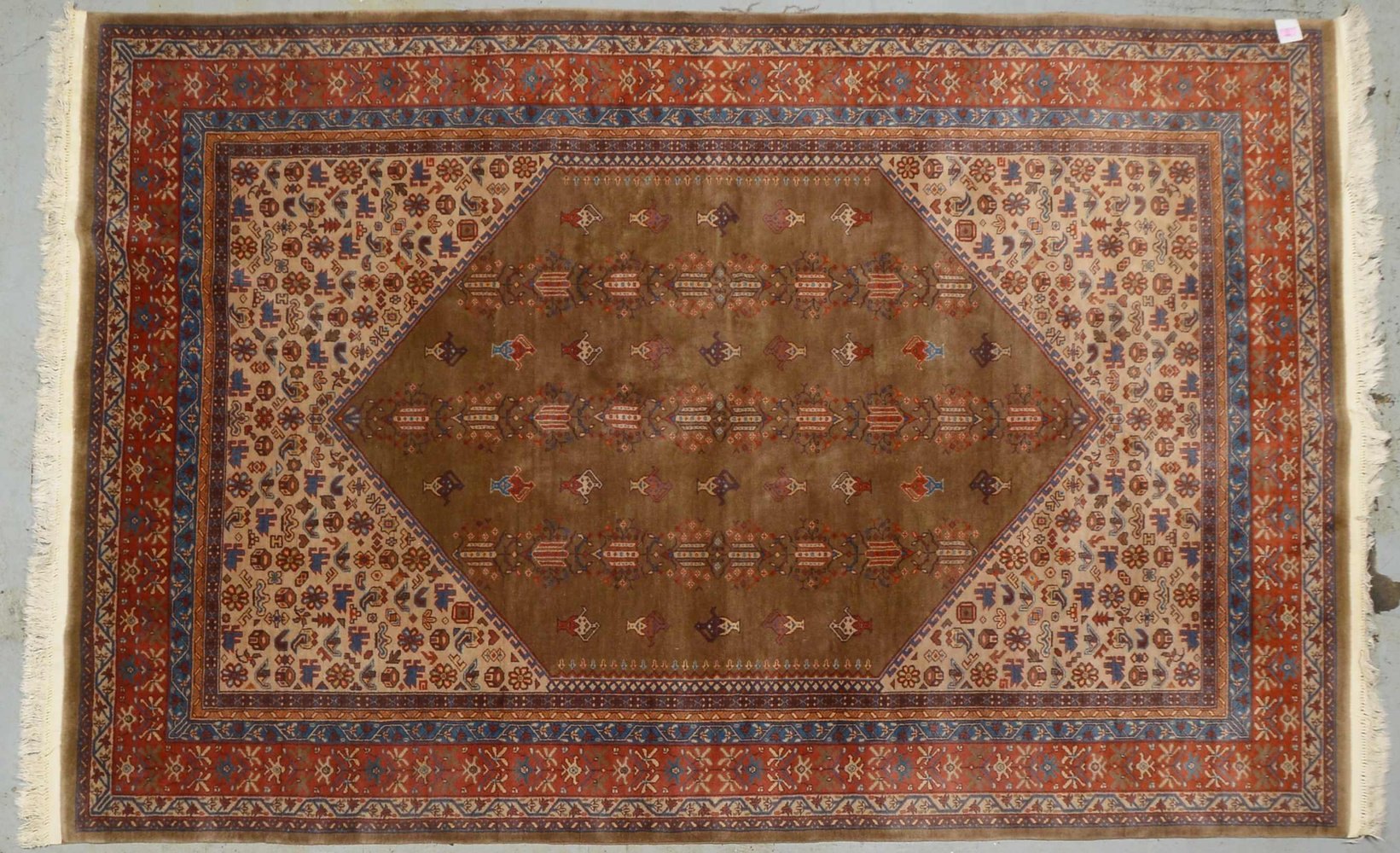 Orientteppich, Flor in gutem Zustand - gereinigt!; Maße 280 x 182 cm