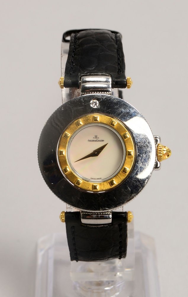 DAU Jaeger LeCoultre 'Rendez-Vous', Ref. '421.5.09', Quarz, Cal. '609', Edelst./Gold-Geh.