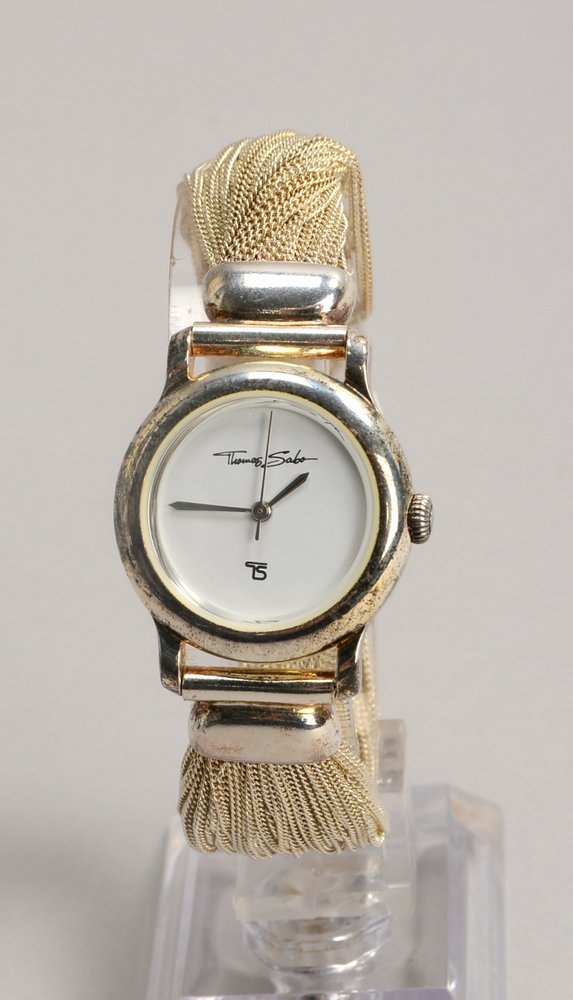 DAU Thomas Sabo, Silbergehäuse, Quarz - Fkt. ungeprüft; Ø 27 mm, Länge 18 cm