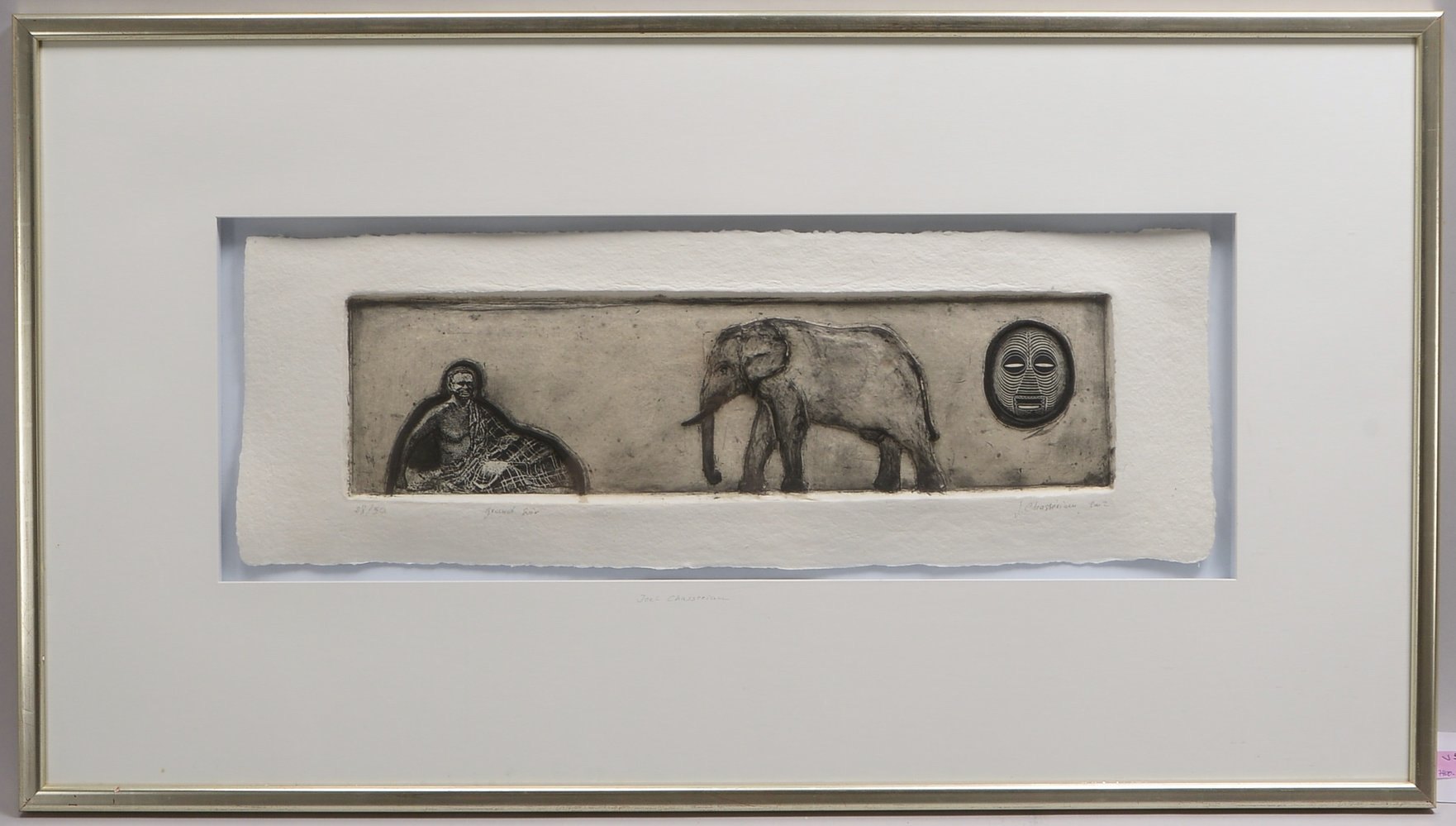 Chasseriau, Joël, 'Grand Soir', Prägedruck, Aufl. '28/50', sign./dat. '2002', unter PP