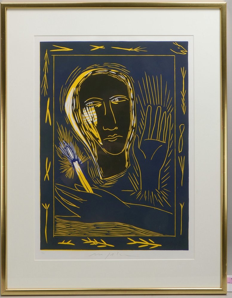 Paladino, Mimmo, 'Mémoire de la Liberté', Linolschn., Aufl. '20/75', sign., unter PP