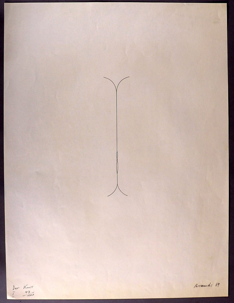 Avramidis, Joannis, 'Der Kuss', Lithografie, handsigniert, datiert '1969'
