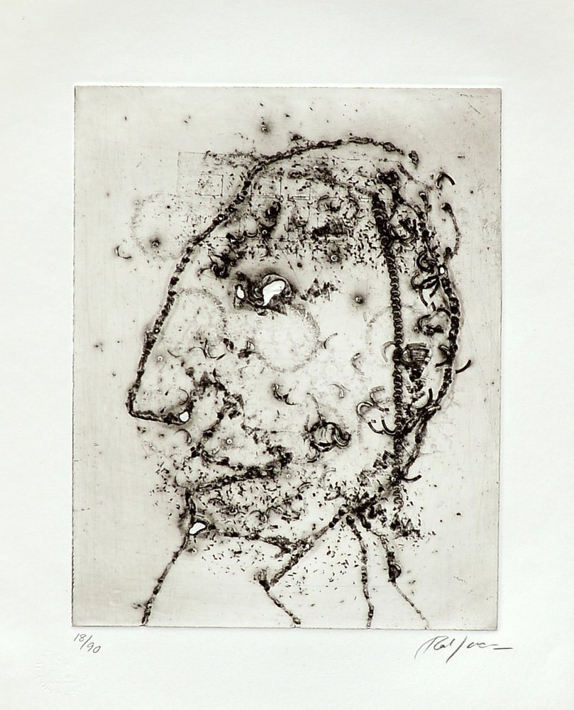 Jacobsen, Robert, 'Egtved', Radierung, Aufl. 90 Exemplare, handsign./dat. '1975', gest.