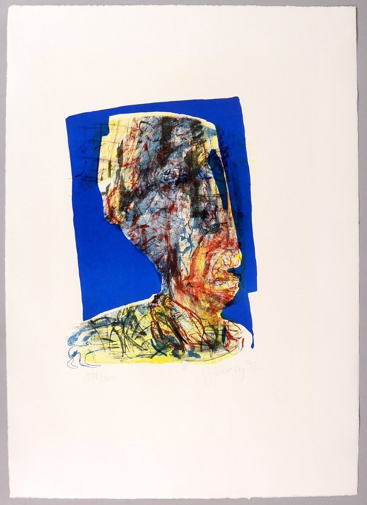 Heisig, Johannes, Lithografie (Titel unbek.), Aufl. 300 Exemplare, handsign./dat. '1991'