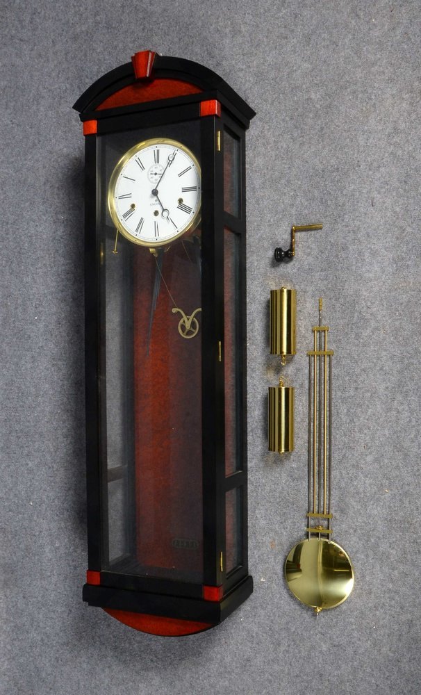 Wandregulator, Junghans, Nr. '324/4002', Holzgeh./vergl., mit Westminster-Schlagwerk