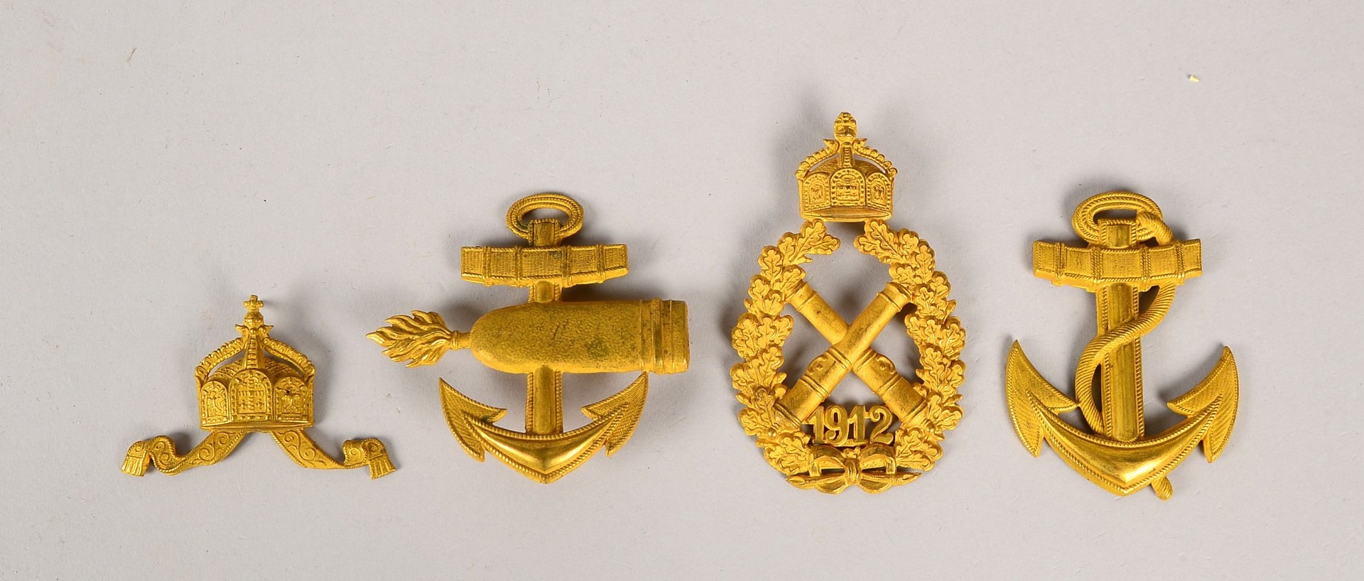 Ärmelabz., Art.-'Kaiserschießpreis', Schulterkl., 'Kriegsmarine-Bootsmannsmaat', u.a.