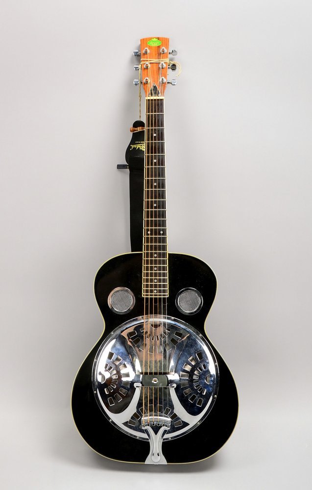 Resonator-Gitarre (Japan, um 1980), Dobro 'Regal', Wood Body Single-Cone, guter Zust.