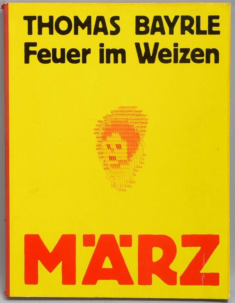 Bayrle, Thomas, graf. Erotikband, 'Feuer im Weizen' - mit ganzs. farb. Pop Art-Illustr.