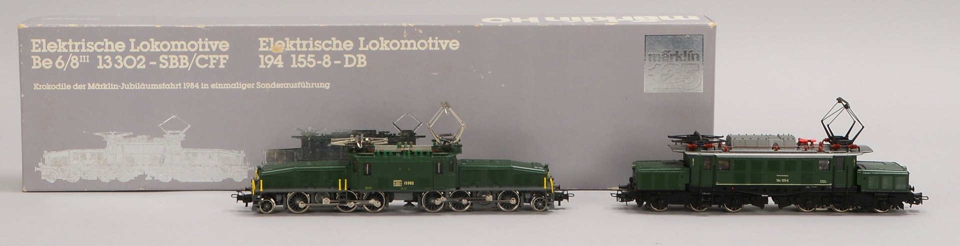 Märklin 'H0': Jubiläumsausgabe, 'Krokodil' in Sonderausführung, in OVP