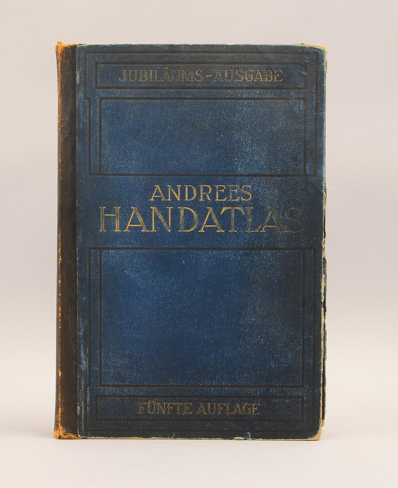 Scobel, A. (Hrsg.), 'Andrees Handatlas' - Jubiläumsausg., 139 Haupt- und 161 Nebenkarten