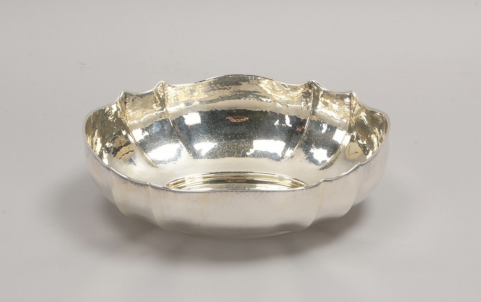 Silberschmiede Andrés Ricci, Schale, 800 Silber (gem.); Breite 26 cm, Gew. 386 g