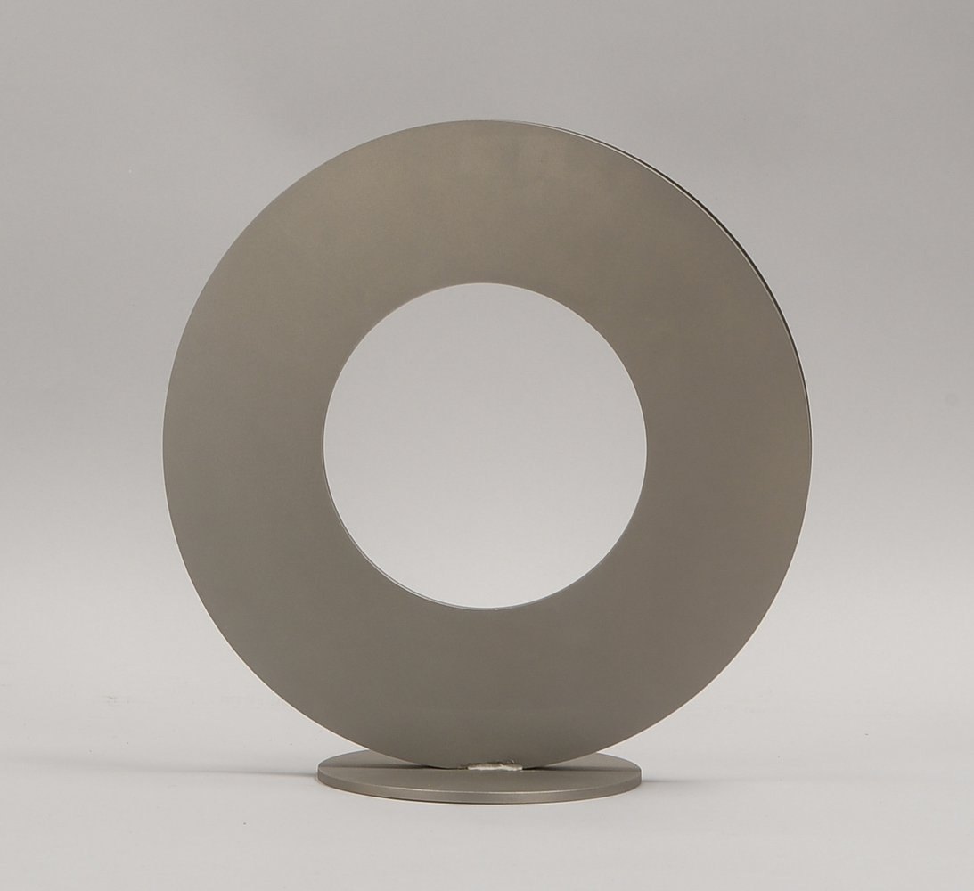 Heidtmann, B., Metallskulptur, 'Abstrakt', Edelstahl, monogr./numm.; Höhe 30 cm
