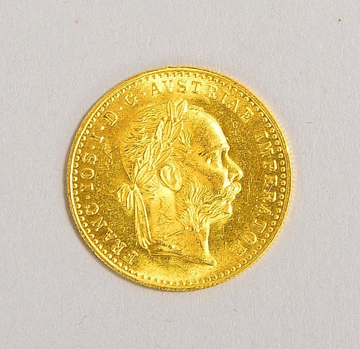Goldmünze (Österreich), '1 Dukat - 1915', 986/1.000 Feingold; Gewicht 3,49 g