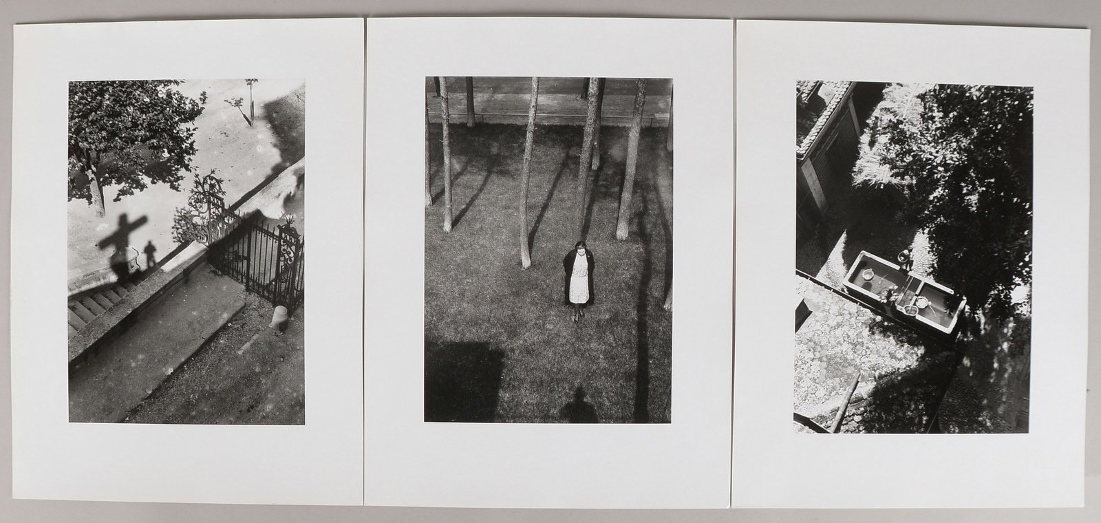 Moholy-Nagy, Laszlo, 3x Fotografien, verso Nachlassstempel/sign. 'Hatula Moholy-Nagy'