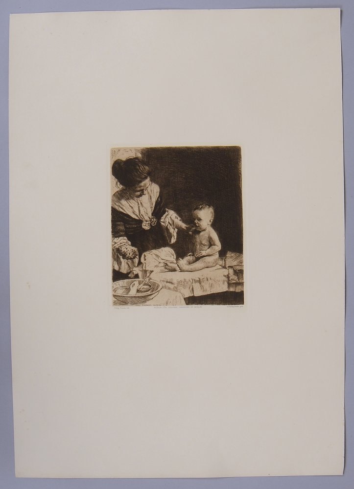 Franck, P., 'Alte Männer', Radierung, Aufl. unbek., typogr. bez.; Blattmaße ca. 63 x 45 cm