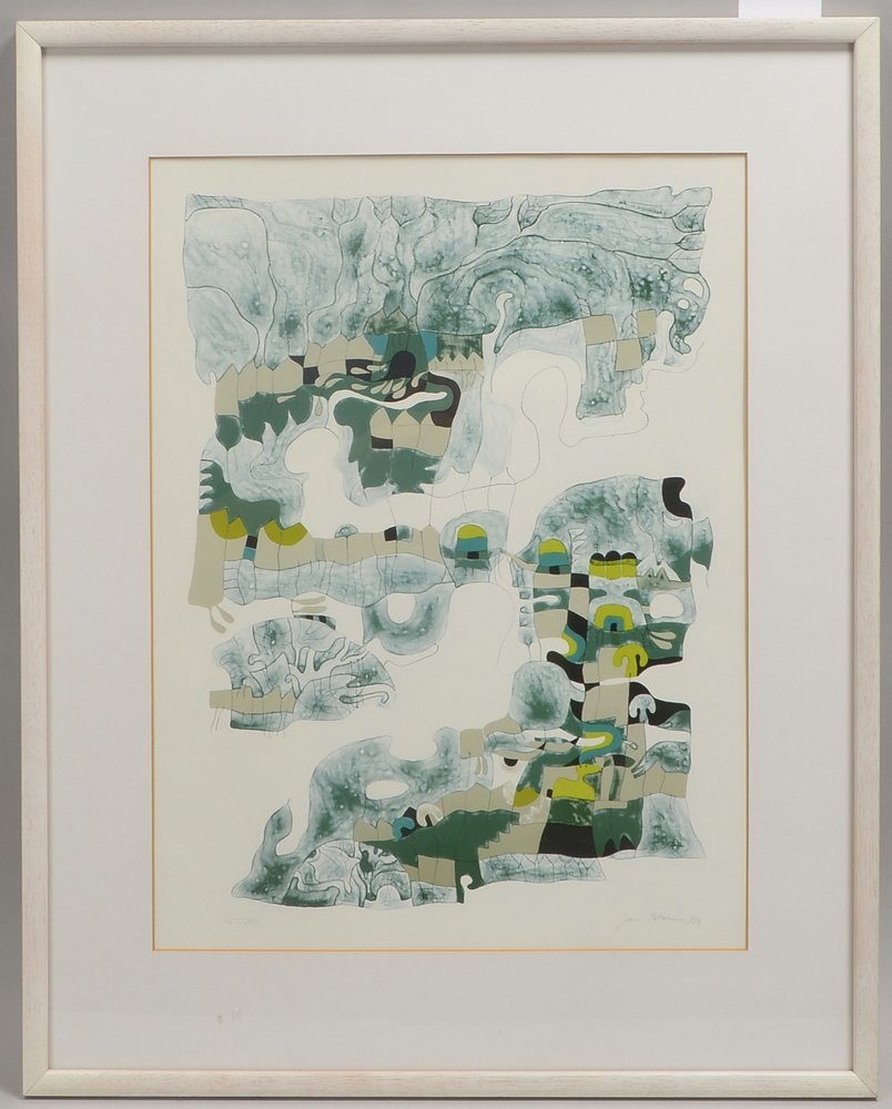 Petersen, Jens, Farblithografie, Aufl. '120/250', unten re. sign./dat. (19)'78'