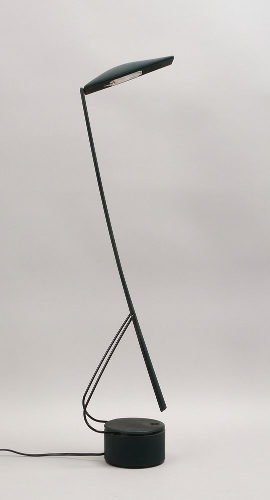 Designer-Schreibtischlampe, 'Dove', schwenkbar, Entw. M. Barbaglia/M. Colombo