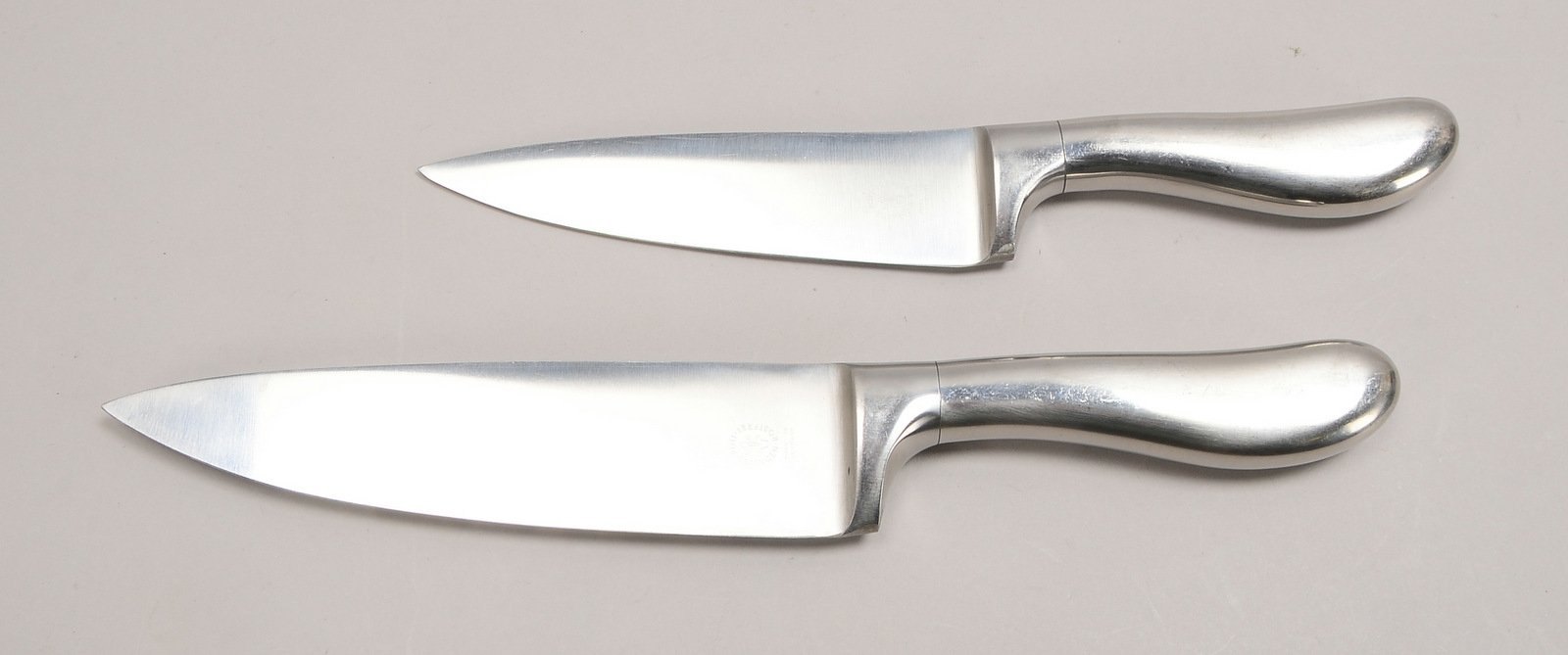 2 Maestro-Kochmesser 'Gourmet', Chromnickel-Stahl '18/8', Klinge geschl./20°