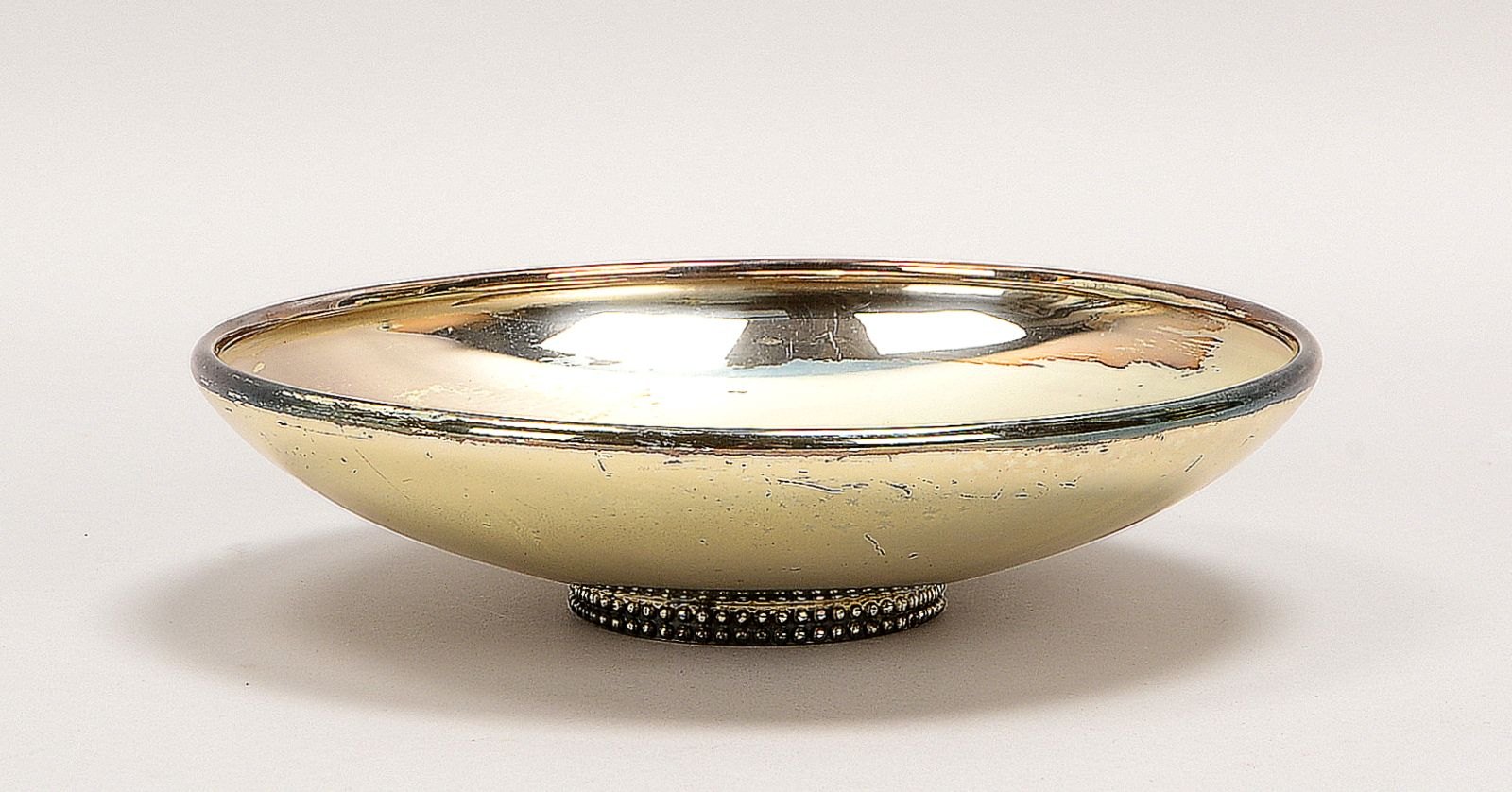 Bonbonnière, 925 Sterlings., runde Schale mit glatter Wandung; Ø 21 cm, Gew. 312 g