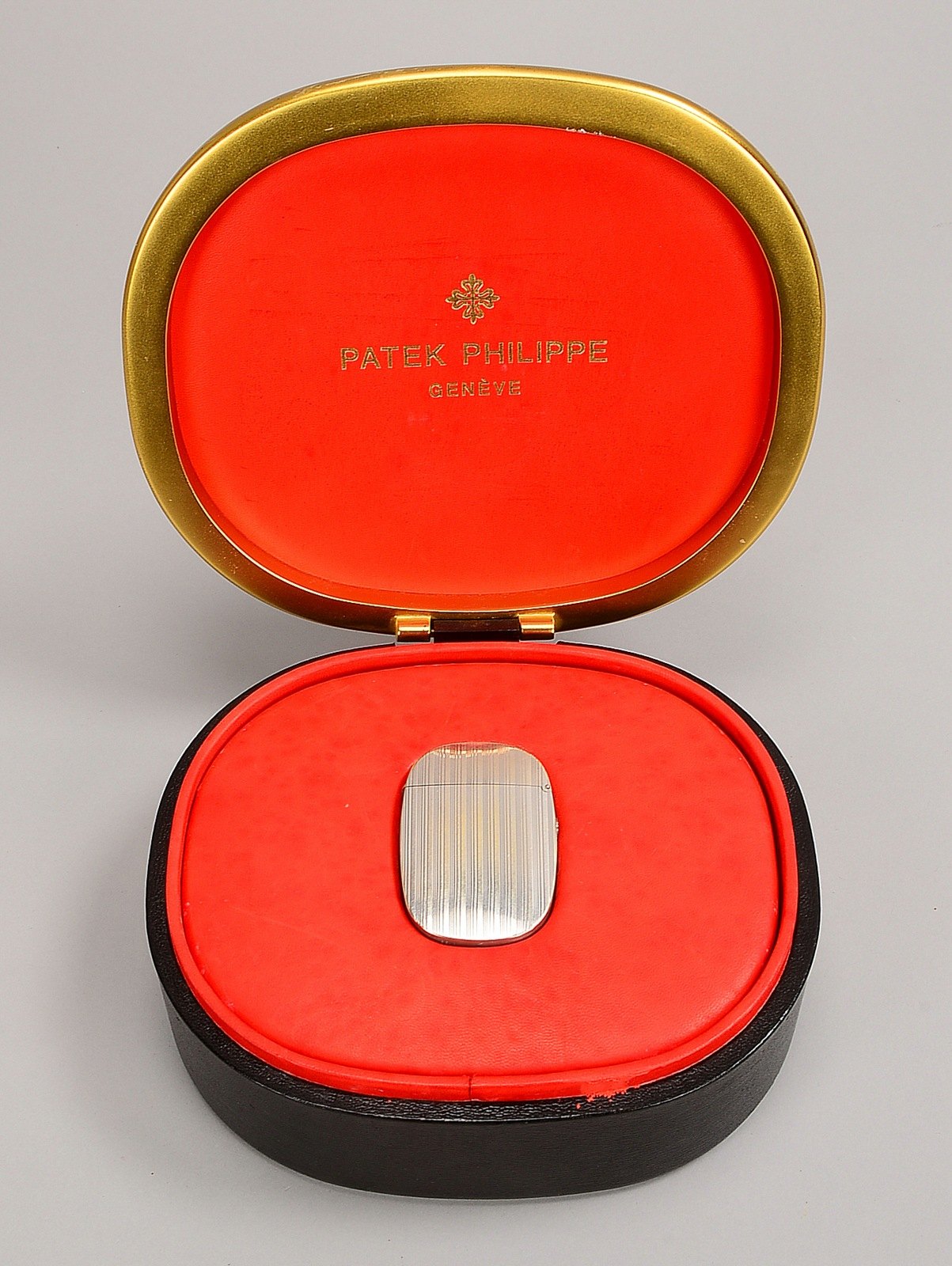 Patek Philippe, Feuerzeug, 'Louis Philippe', 750 WG-Geh., Ref. '9502, numm. 'A196'