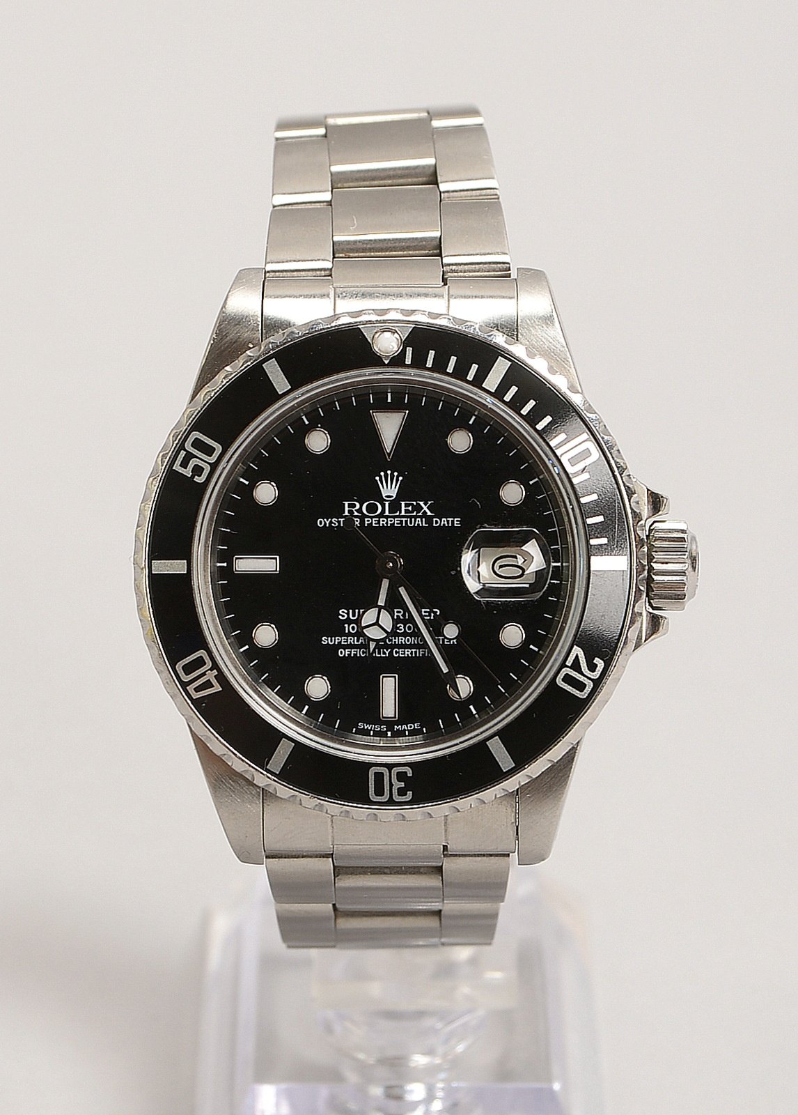 HAU Rolex 'Oyster Perpet. Date Submariner', Autom., Ref.-Nr. '16619T', Edelstahl