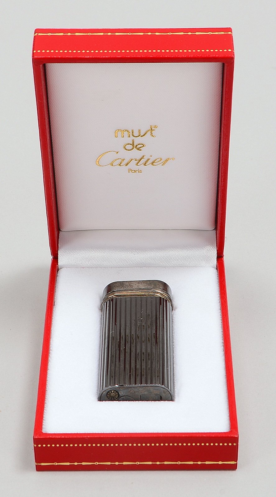 Cartier, Damenfeuerzeug, 'Mini Cougar Argente', Mod. 'E 09596', Silber, funktionst.