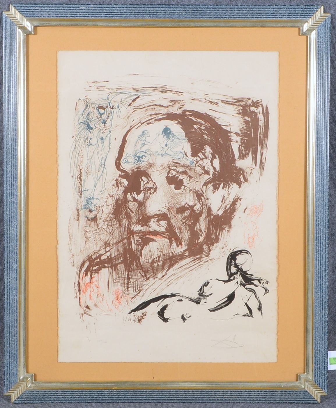 Dalí, Salvador, 'Psychoanalysis', Farblithogr., Aufl. '750/1.000', unten re. sign., hinter Glas