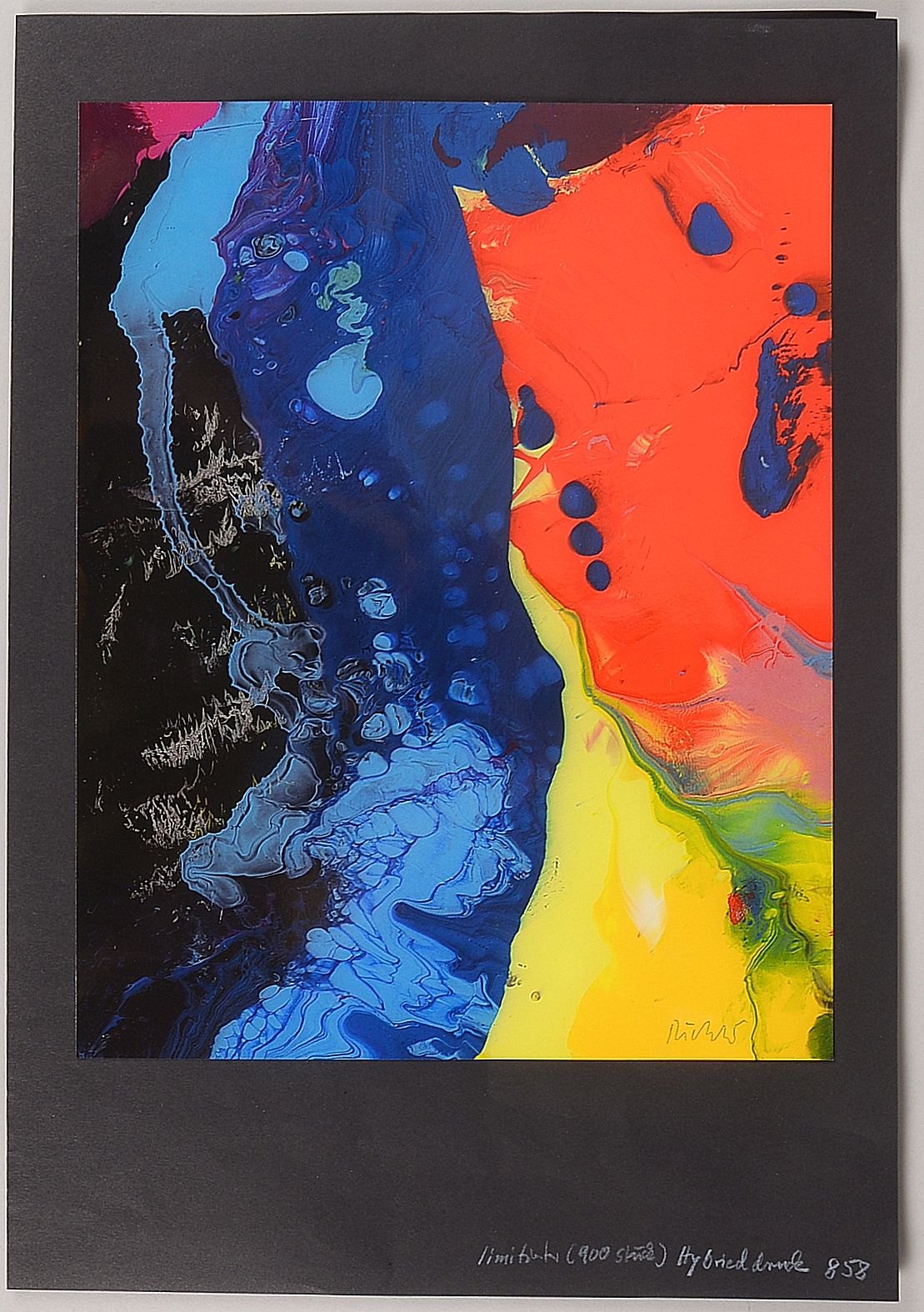 Richter, Gerhard, 'Aus der Reihe', Hybriddruck/lackiert, Aufl. '858/900', sign.