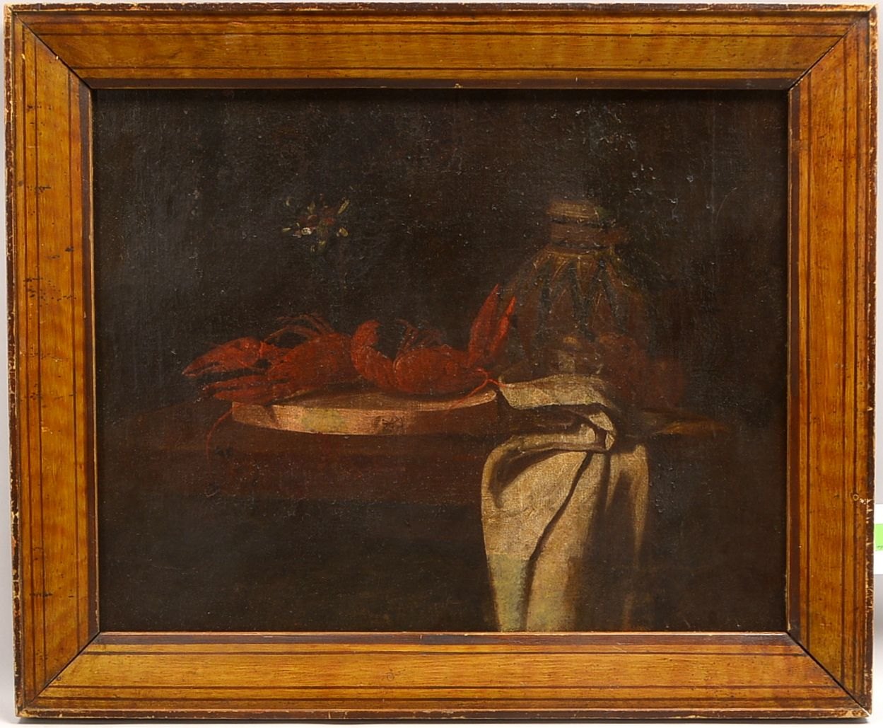 Gemälde, 'Küchenstillleben', Öl/Lw, doubliert/auf Keilrahmen; Rahmenmaße 54 x 65 cm