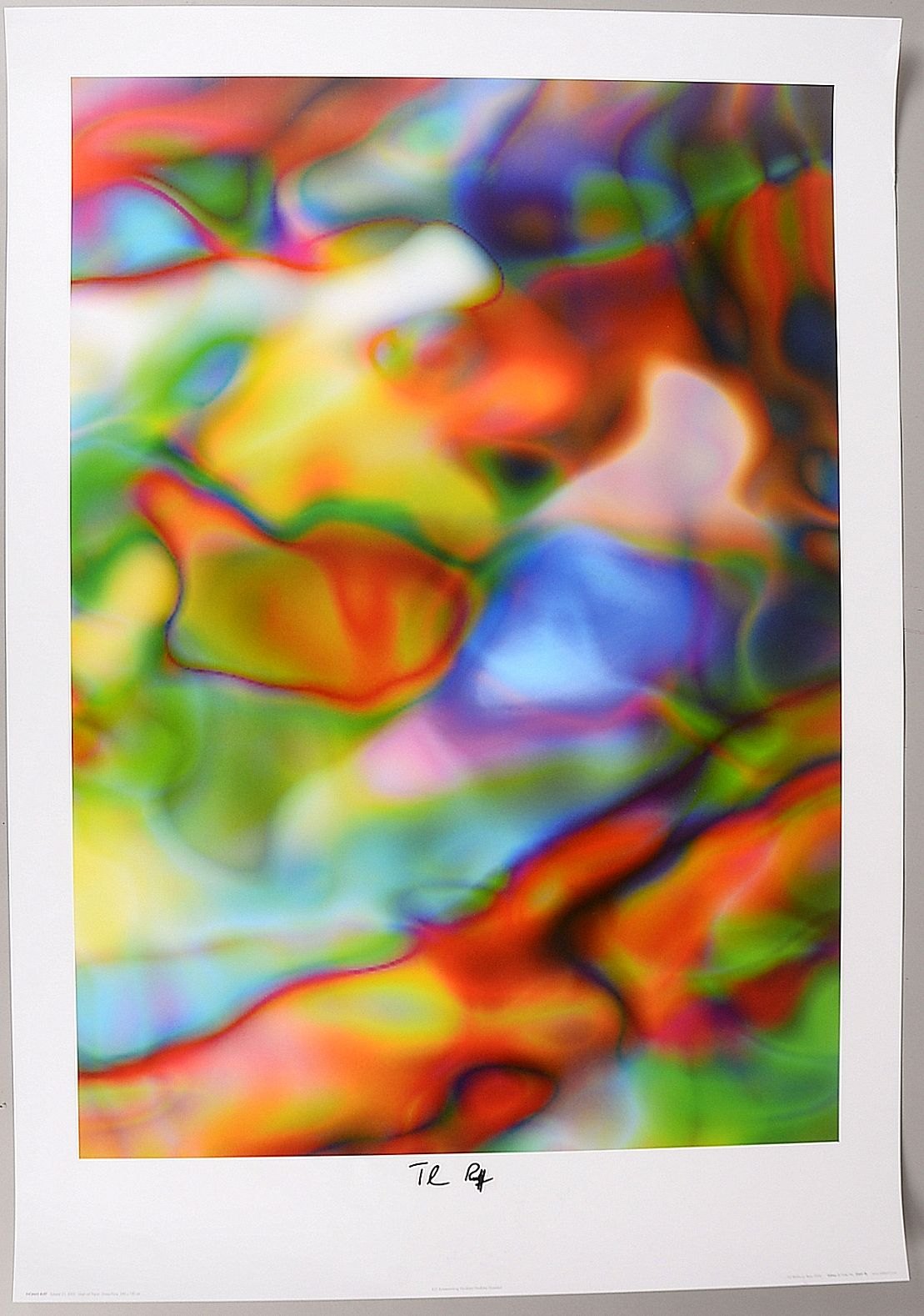 Ruff, Thomas, 'Substrat 2 - I', Kunstdruck auf Papier, signiert; Maße ca. 100 x 70 cm