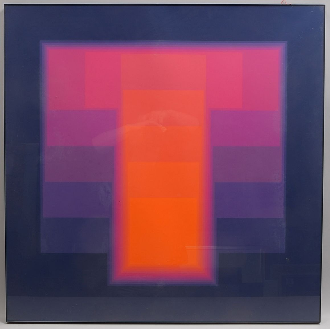 Gerstner, K., 'Color Sound', Farbserigr., '108/175', sign.; Rahmenmaße 81 x 80 cm