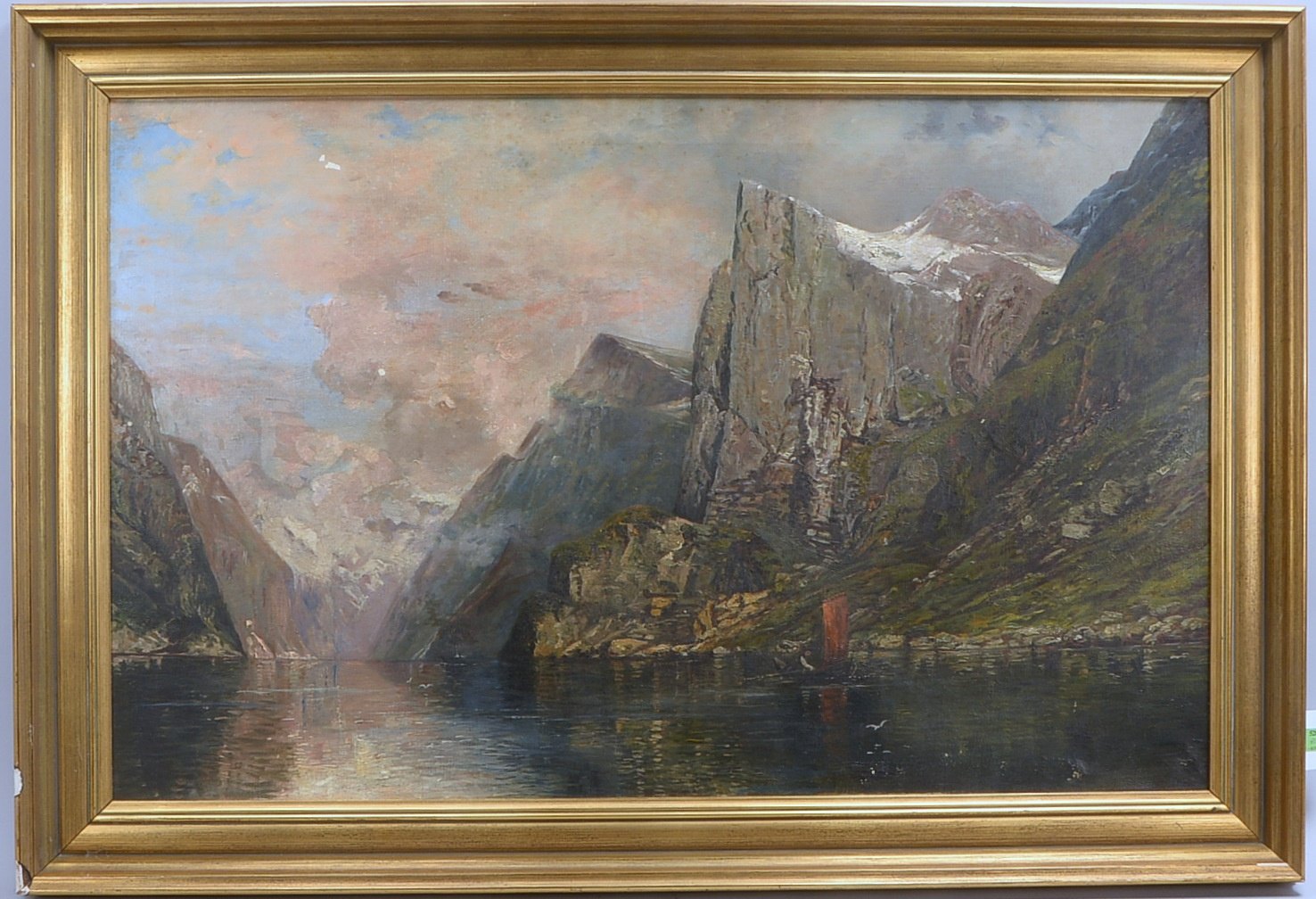 Backer, Lawrence, 'Blumenstillleben', Öl/Lw, unten re. sign.; Rahmenmaße 106 x 75 cm