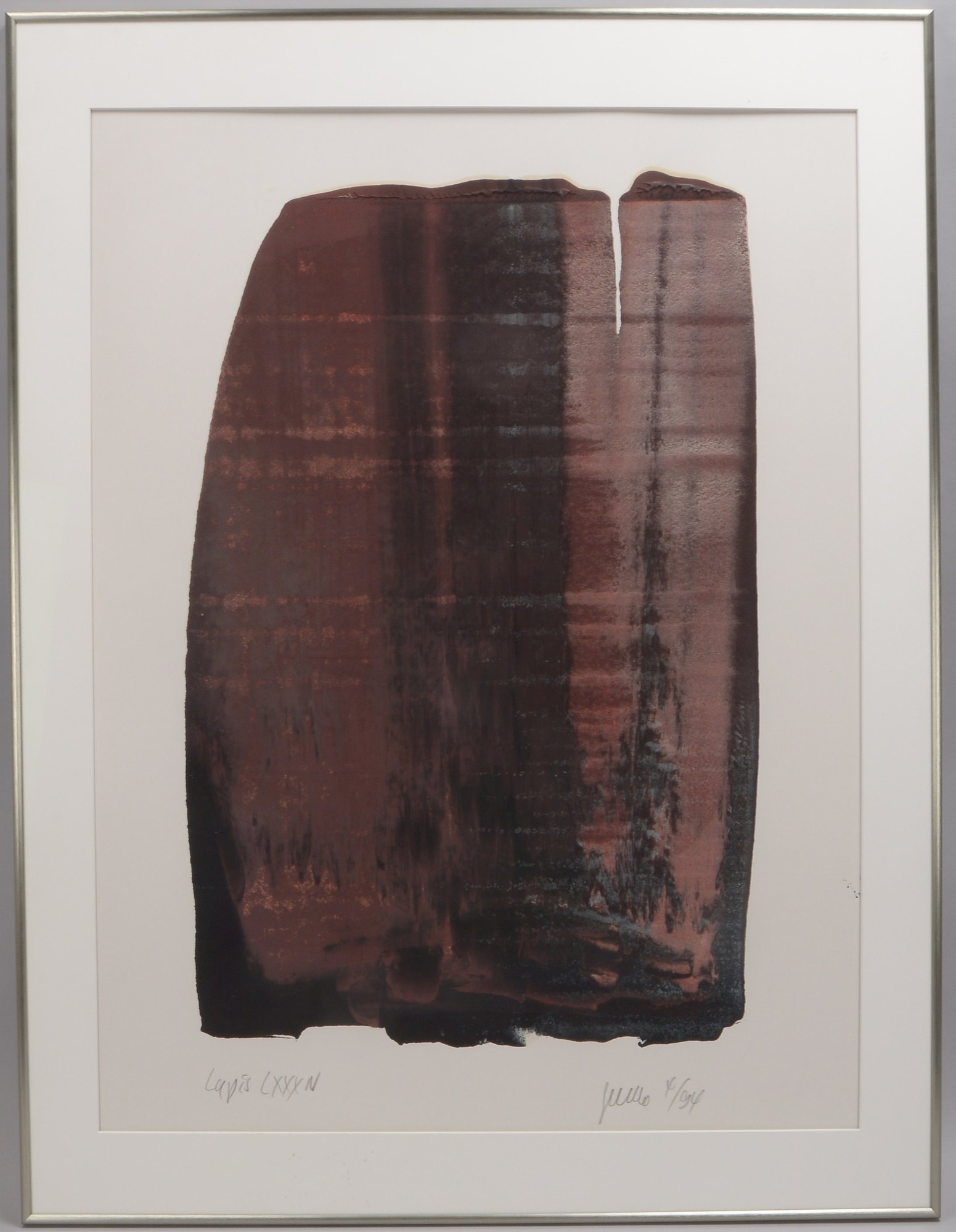 Funke, Prof. Jost (Bremen), 'Lapis 84', Siebdruck, bleisign./bet., rechts dat. (19)'94