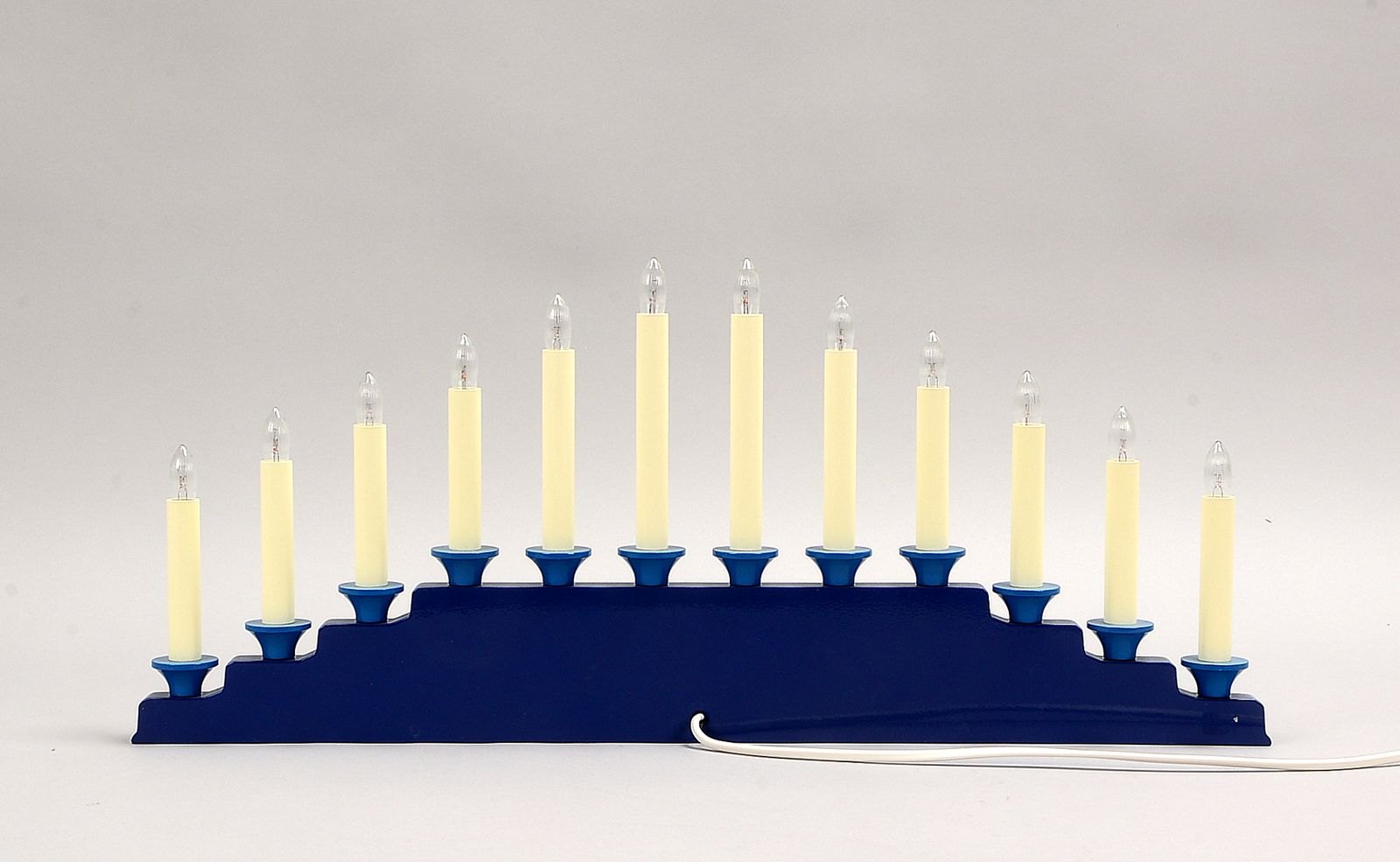 Wendt & Kühn, elektr. Beleuchtung für 'Engelberg', 12-fl., in OVP; Maße 58 x 25 cm