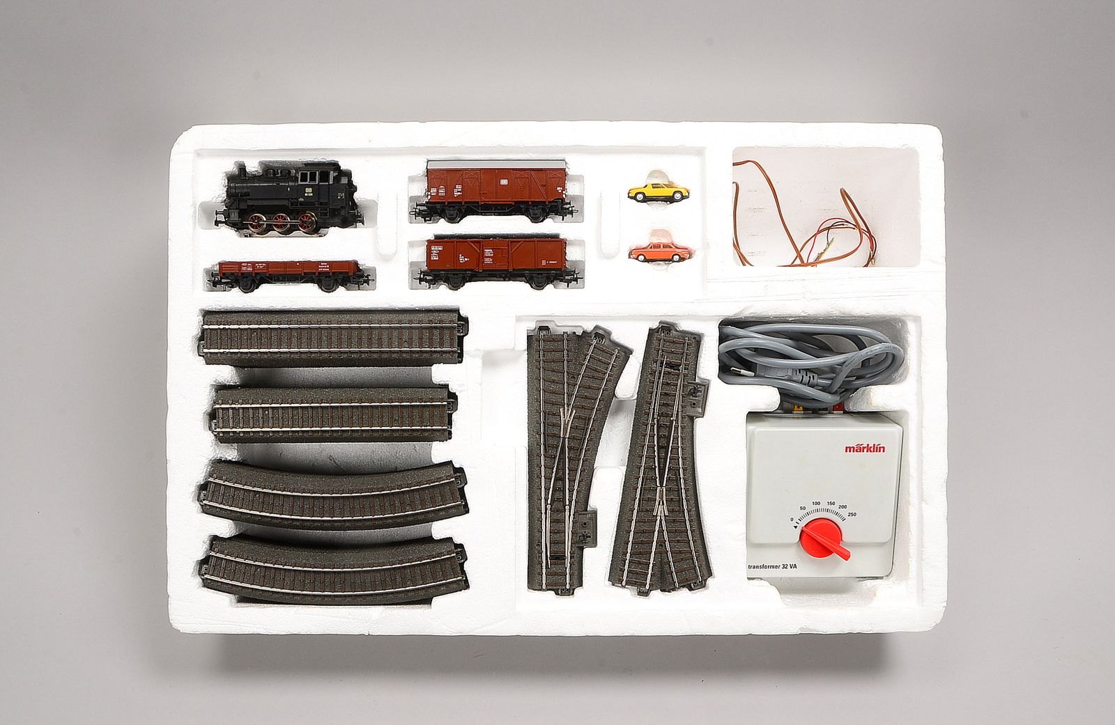 Modelleisenbahn-Set, Märklin 'H0', Modell '29144 - Dampf', im orig. Karton - vollst.
