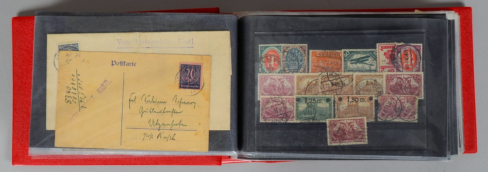 Briefmarken (Deutschland): gesuchte Sammlermarken und Korrespondenzen/div. Briefe