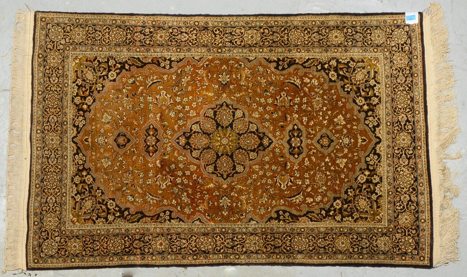 Isfahan-Brücke, Seide auf Seide, feine Knüpfung, ca. 650.000 Kn./qm - guter Zustand