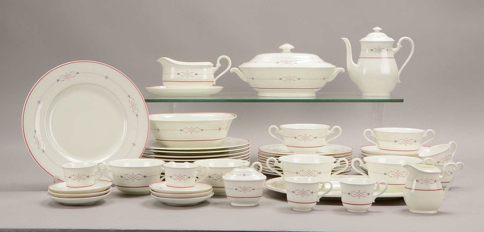 Heinrich/Villeroy & Boch, Speise-/Kaffeeporzellan, Dekor 'Aragon', diverse Teile
