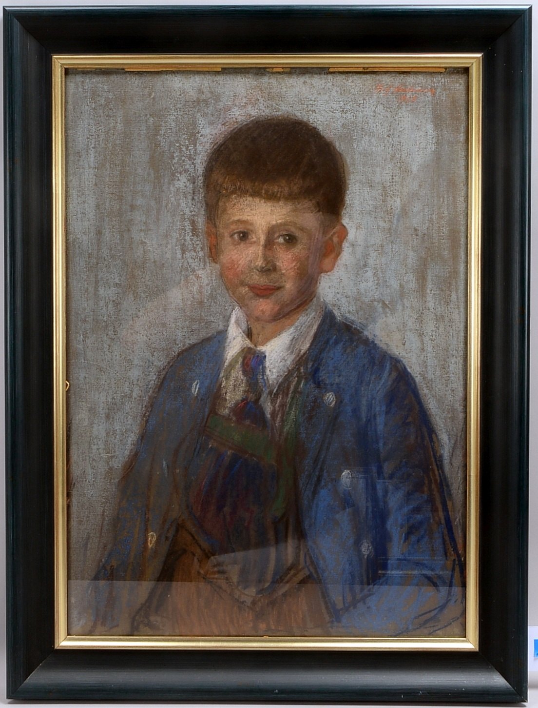 Mackensen, Fritz (1866 Greene - 1953 Worpswede), 'Portrait Jürgen Witting', Pastell