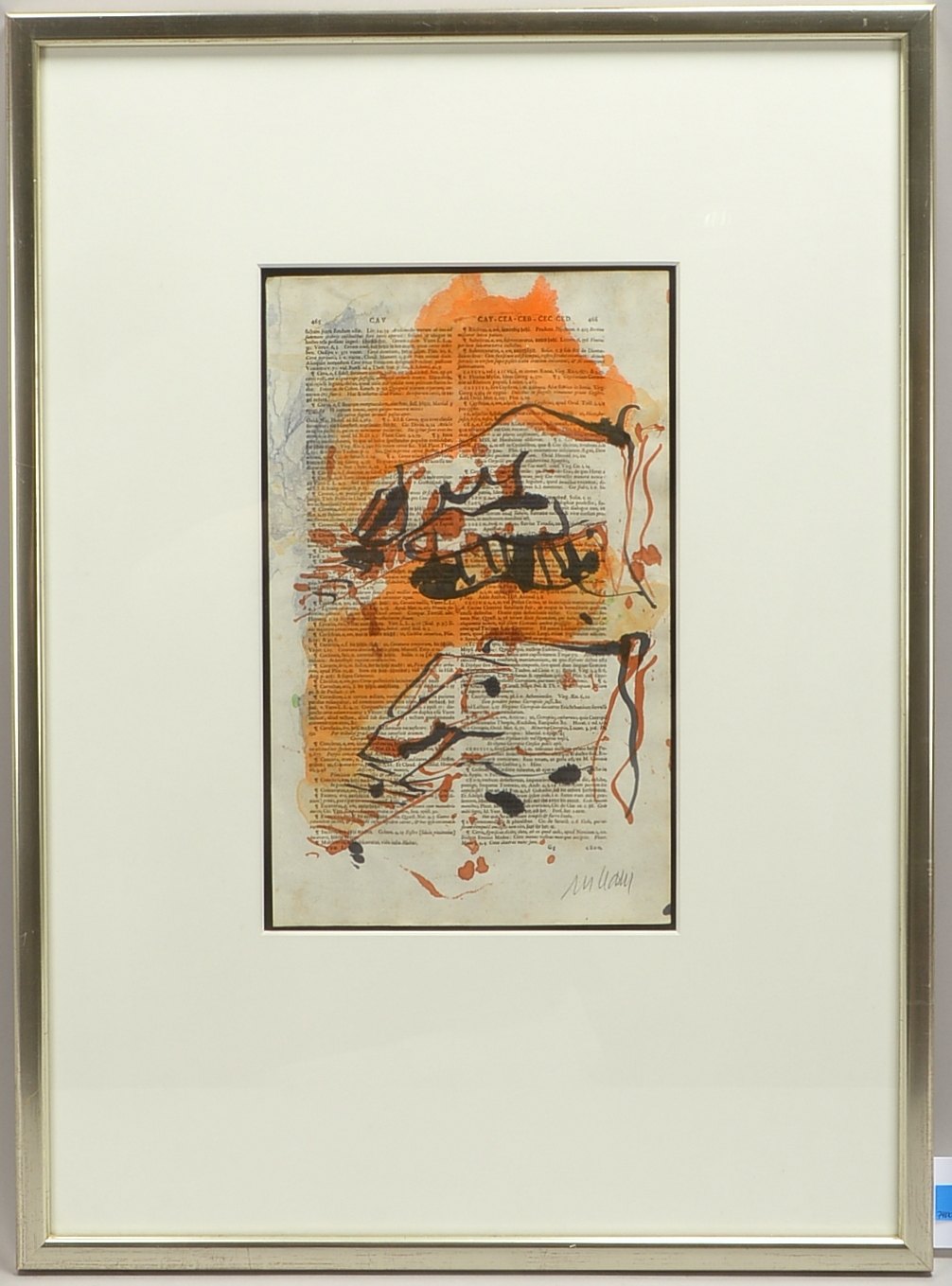 Müller-Stahl, Armin (1930 Tilsit), 'Klavierspiel', Aquarell/Mischtechnik, bleisign.