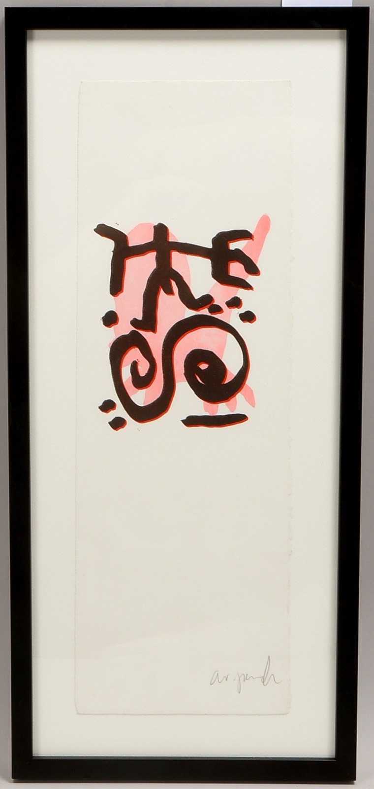 Penck, A.R. (1929 Dresden - 2017 Zürich), 'O.T.', Farblithografie/Bütten, bleisign.
