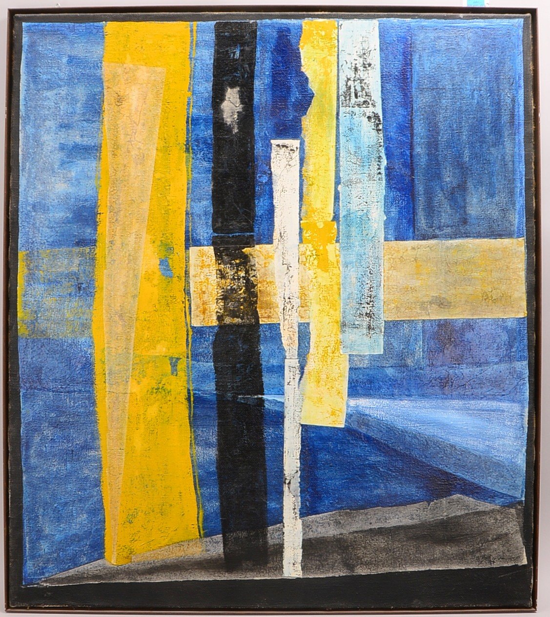Wurster, Bruno (1939 - 2003, Bern), 'Sommer 1964', Mischtechnik/Lw, verso signiert