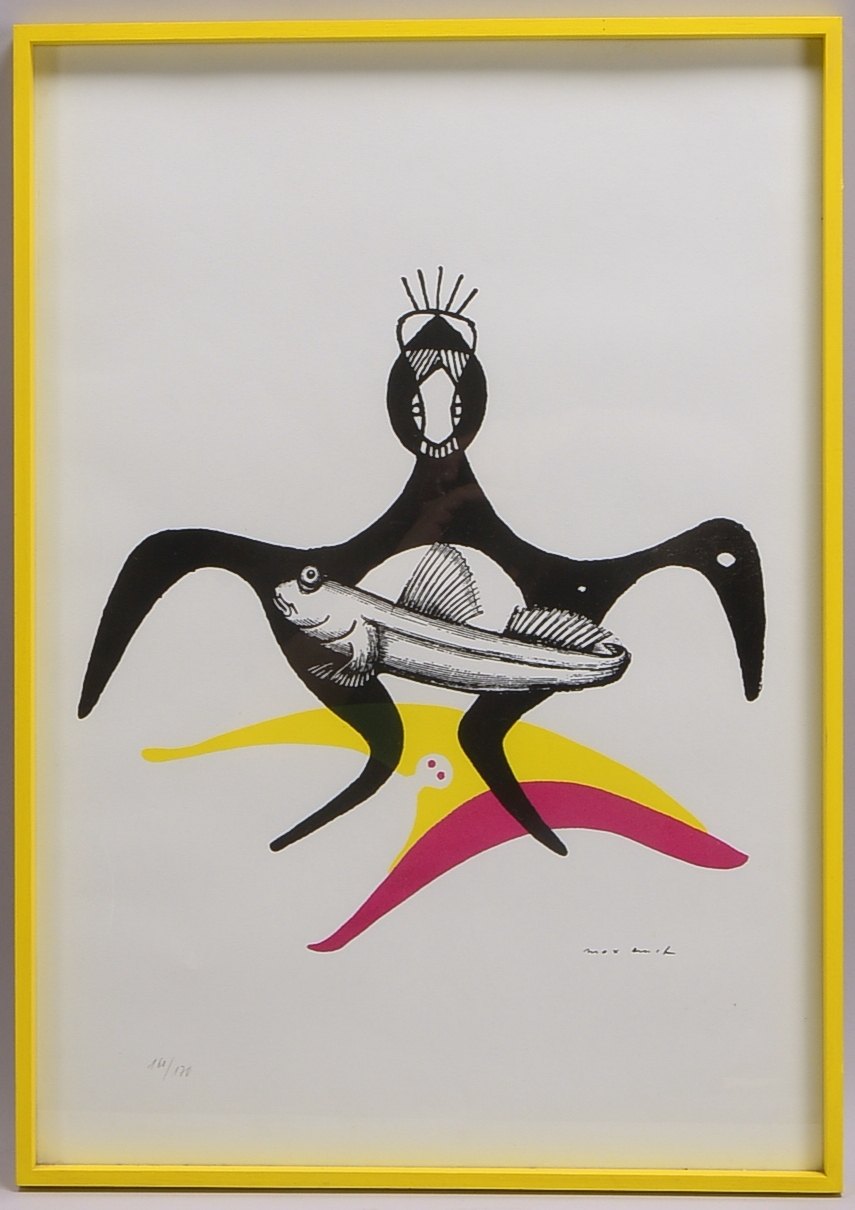 Ernst, Max (1891 Brühl - 1976 Paris), 'Der Schlammspringer', Farbserigrafie, Aufl. '160/170'